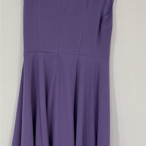 Elegant Purple Women's Dress